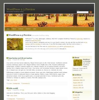 free wordpress theme