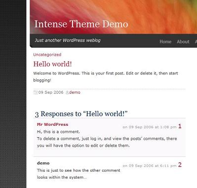 free wordpress theme