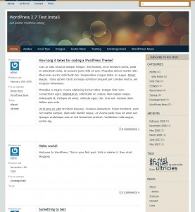 free wordpress theme